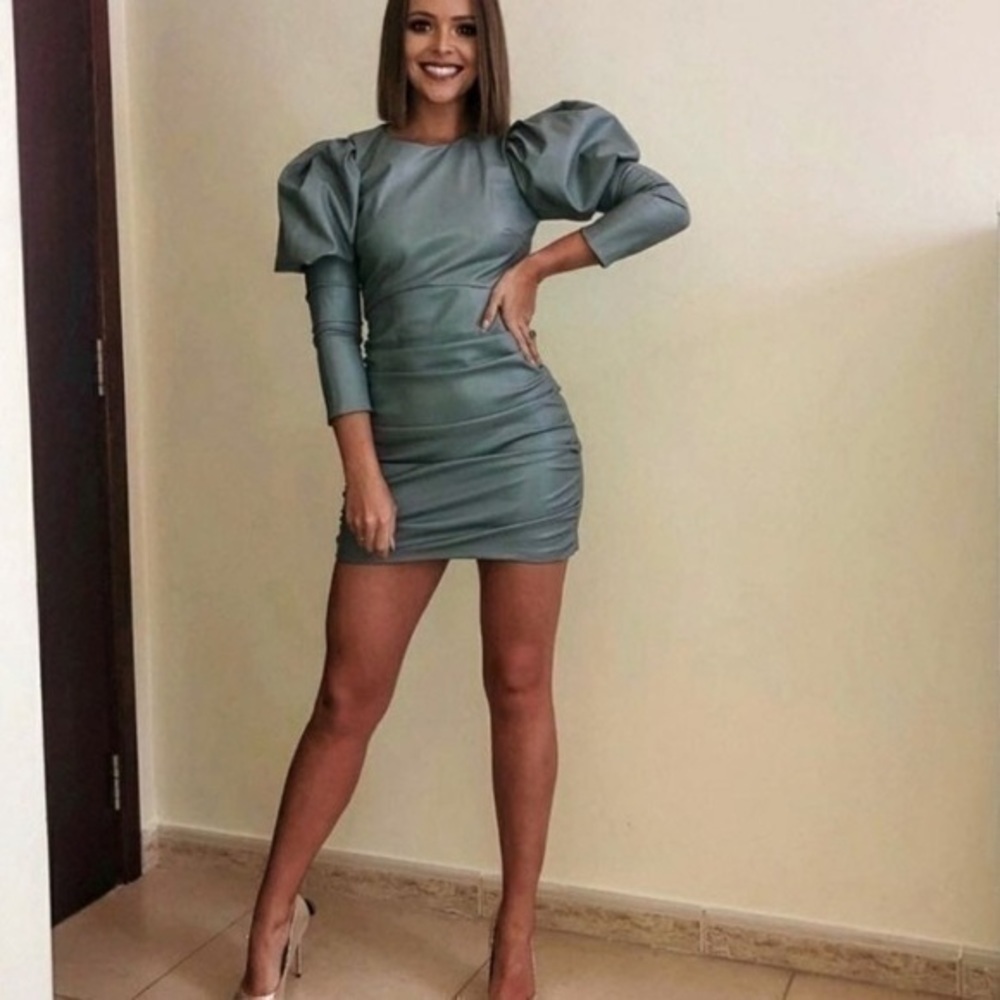 ZARA Faux leather dress 2258/300